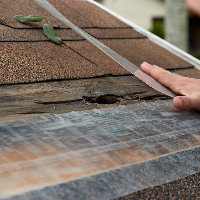 FLEX TAPE , Original Thick Flexible Rubberized Waterproof Tape - Seal and Patch Leaks, Works Underwater, Indoor Outdoor - Home RV Roof Plumbing and Pool Repairs, Clear, 12 in x 10 ft, Pack of 1 - Image 4